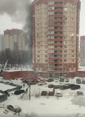 В Рязани загорелась квартира на улице Шереметьевской
